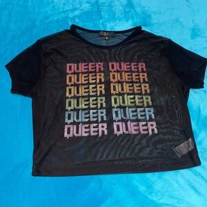 Colorful Graphic Rainbow Pride Women’s T-Shirt